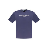 North Sails Blue Cotton Men T-Shirt -   -  North Sails.